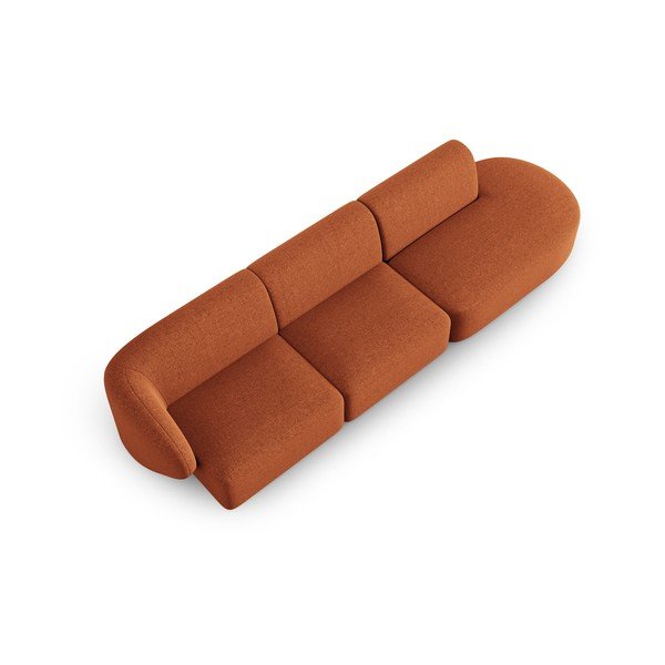 Canapea portocalie 302 cm Shane – Micadoni Home-image-4