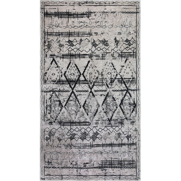 Covor gri lavabil 80x150 cm Vintage Orient – Vitaus