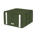 Cutie de depozitare pentru haine din material textil cu vacuum/cu pereți întăriți 42x40x25 cm Ecologik – Compactor