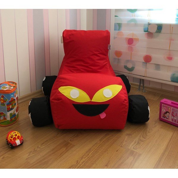 Beanbag de grădină pentru copii cu taburet Blc Araba – Floriane Garden-image-2