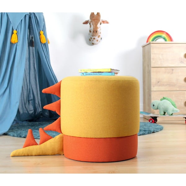 Puf de copii galben Moouv – Artie-image-2