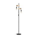 Lampadar negru/în culoare naturală LED (înălțime 166,5 cm) TOWNSHEND – EGLO