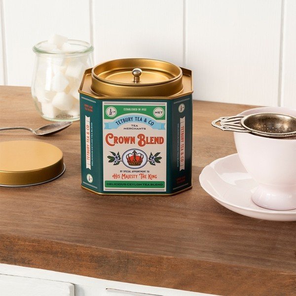 Recipient din metal pentru ceai Crown Blend – Rex London-image-1