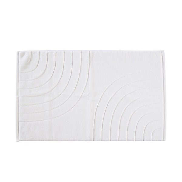 Covoraș de baie alb 50x80 cm Time – Zone