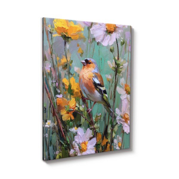 Tablou cu ramă imprimat 60x80 cm Fringilla – Styler-image-3