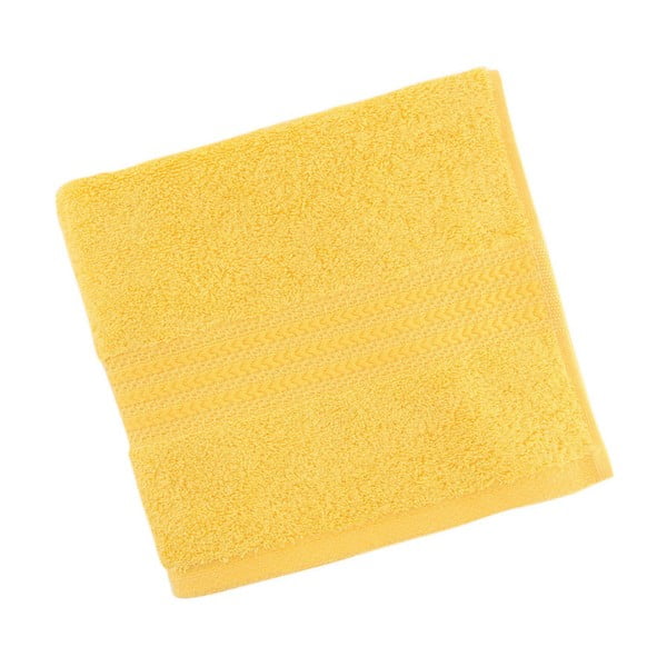 Prosop din bumbac pur Foutastic, 50 x 90 cm, galben-image-2