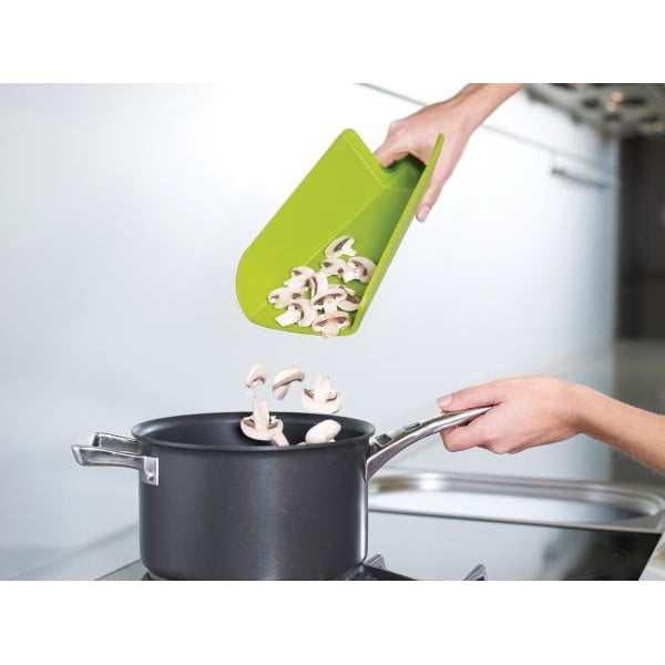 Tocător pliabil Joseph Joseph Chop2Pot Mini, verde-image-2