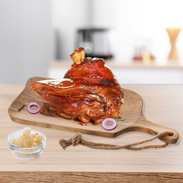 Tocător din lemn de tăiat 20x46,5 cm Mango – Orion-image-4