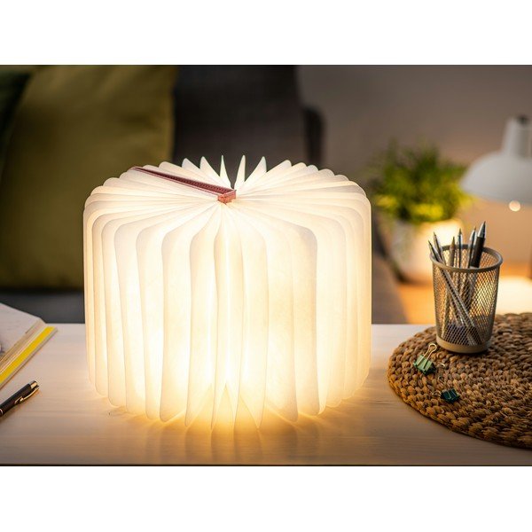 Veioză LED cu abajur textil (înălțime 2,5 cm) Booklight – Gingko-image-4