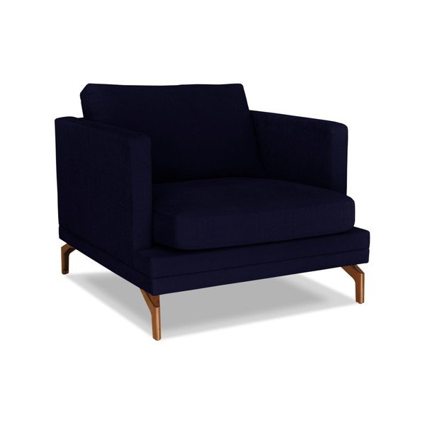 Fotoliu Windsor  & Co. Sofas Jupiter, albastru închis-image-3