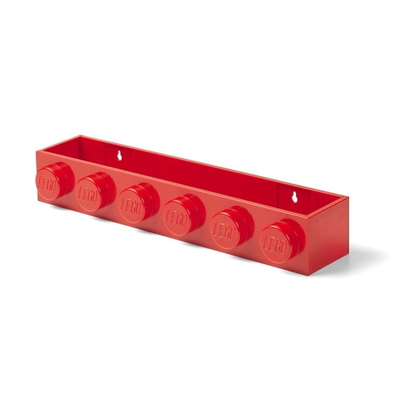 Raft de perete pentru copii LEGO® Sleek, roșu-image-2