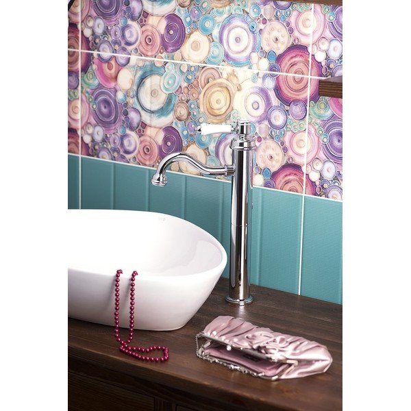 Baterie argintiu-lucios pentru chiuvetă înaltă Vienna – Sapho-image-2