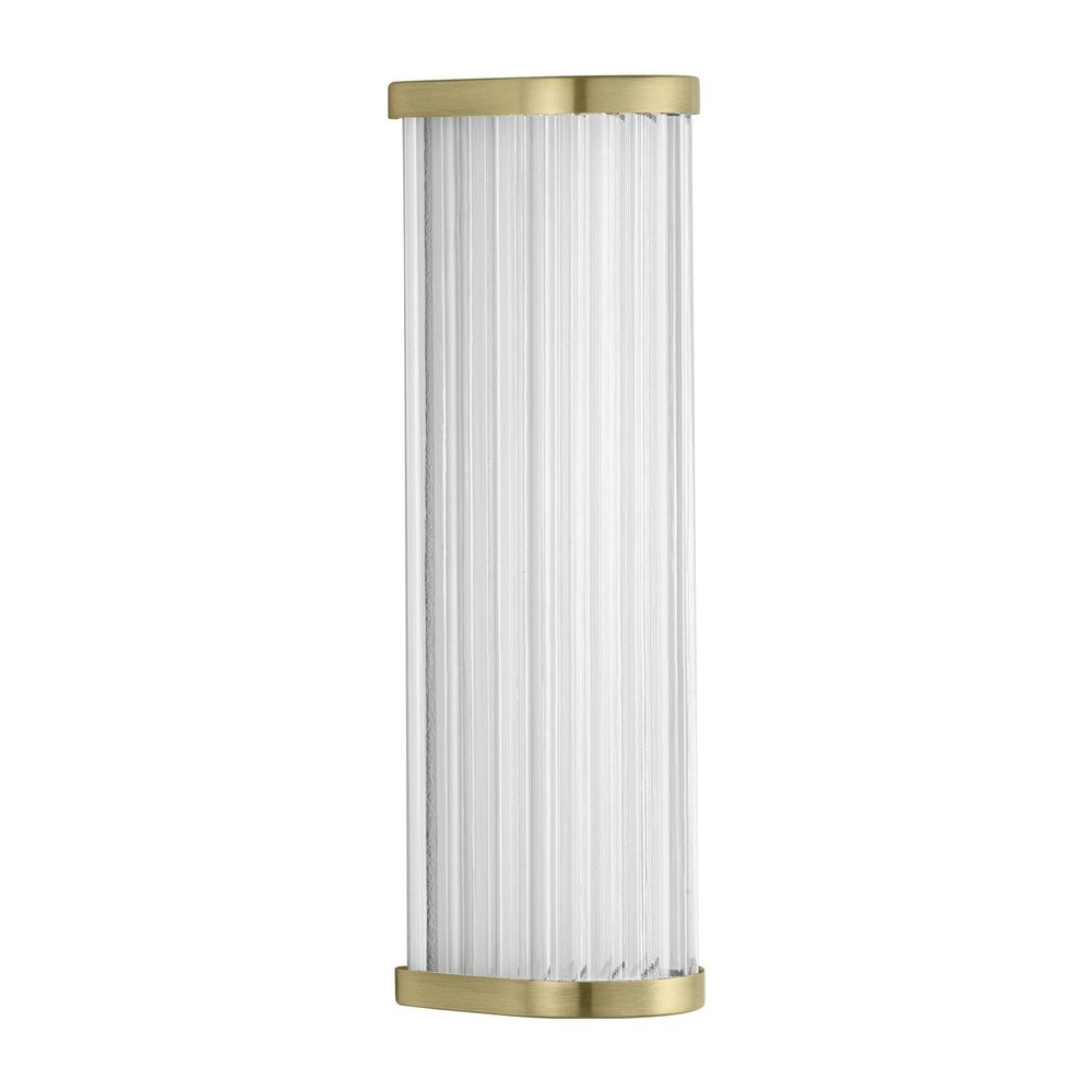 Aplică de perete auriu mat LED din metal Vitree – Nova Luce