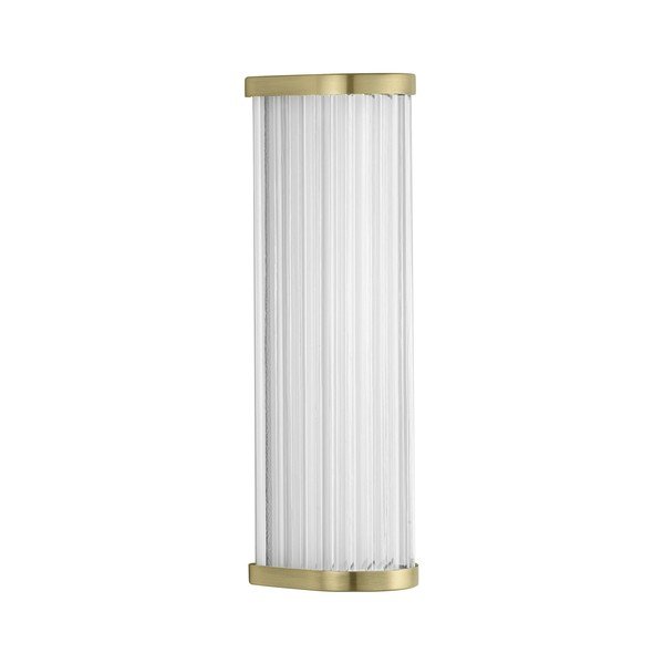 Aplică de perete auriu mat LED din metal Vitree – Nova Luce