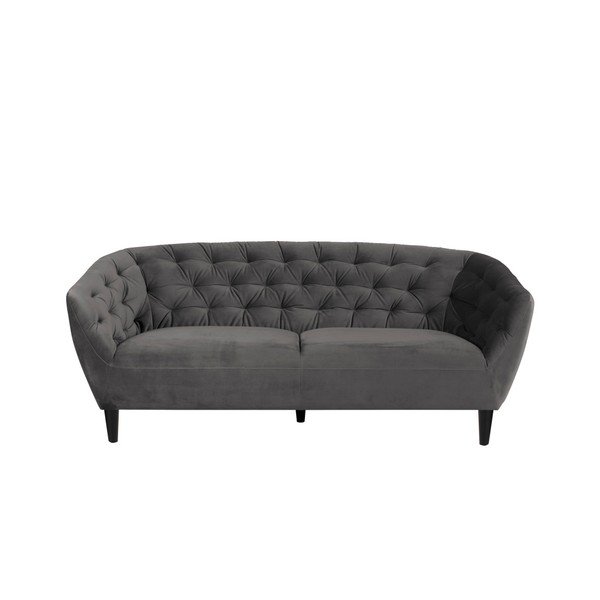 Canapea Actona Ria, gri închis, 191 cm-image-1