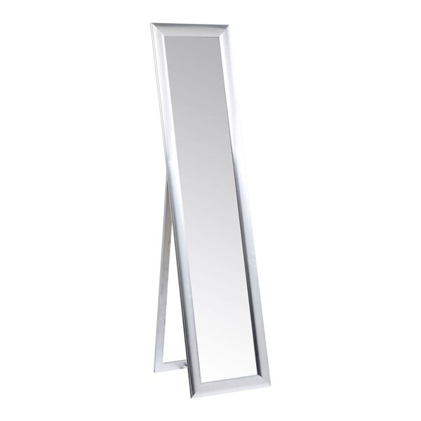Oglindă cu suport Kare Design Modern Living, înălțime 170 cm, argintiu