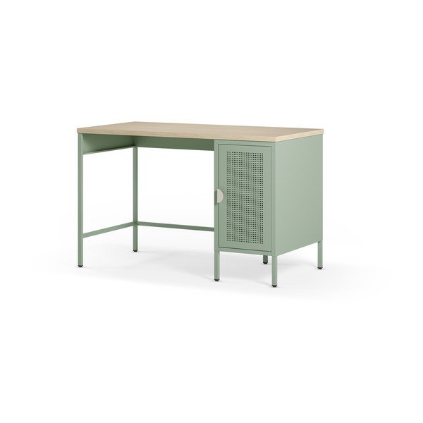 Birou cu blat cu aspect de lemn de stejar 60x120 cm Sayla – Marckeric-image-3