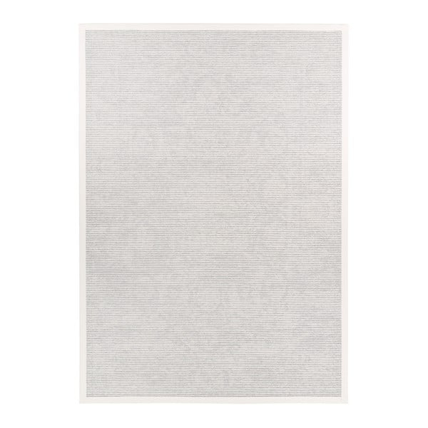 Covor reversibil cu model Narma Palmse, 70 x 140 cm, alb-image-4