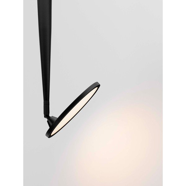 Plafonieră negru-mat LED cu structură flexibilă din aluminiu Ekei – Nova Luce-image-2