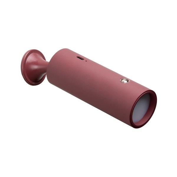 Spot burgundy LED cu structură flexibilă din aluminiu Paris – Leitmotiv