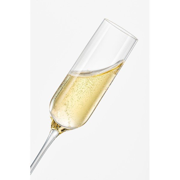 Set 6 pahare pentru șampanie Crystalex Uma, 200 ml-image-2