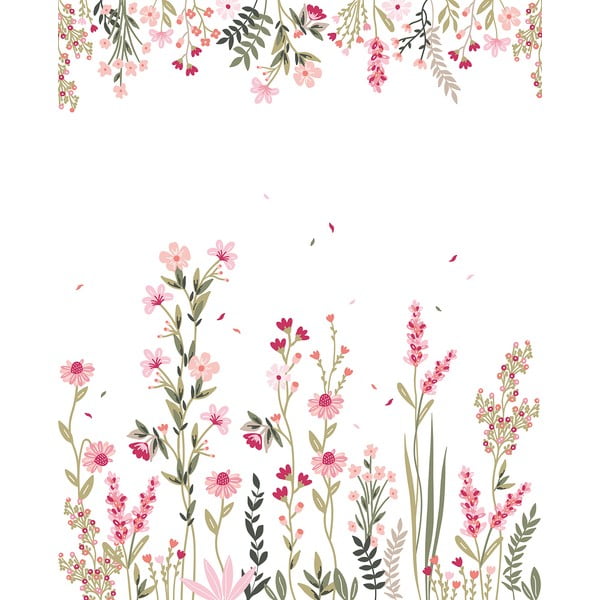 Tapet pentru copii 200 cm x 248 cm A Field Of Flowers – Lilipinso
