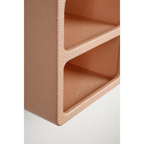 Raft teracotă etajat 40 cm Creamy – Bizzotto-image-2