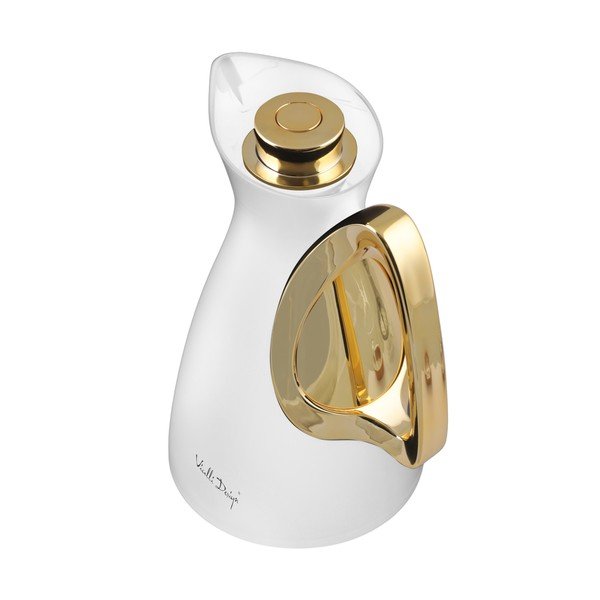 Termos alb/auriu 1 l Alessia – Vialli Design-image-2