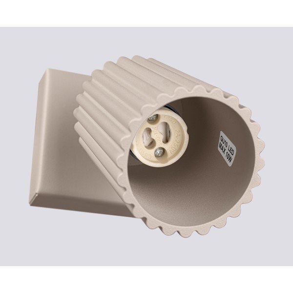 Spot taupe din metal 8x16 cm Gleam – Sollux-image-4