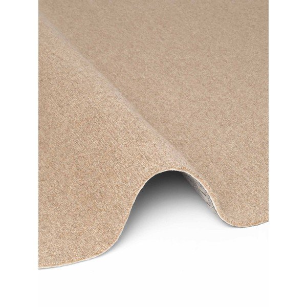 Covor în culoare naturală țesut manual rotund din lână ø 160 cm Puristic Knots – Elle Decoration-image-4