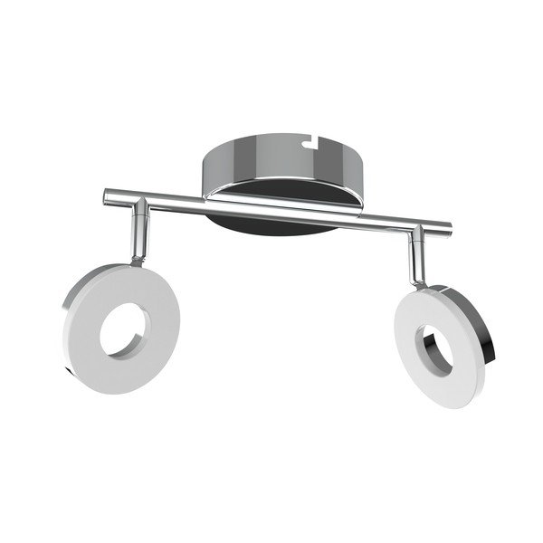 Plafonieră argintiu-lucios LED 27x16 cm Thema – Candellux Lighting-image-2