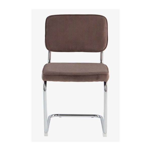 Scaune de dining maro balansoar 2 buc. din metal Hjo – Jotex-image-3