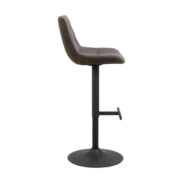 Scaun de bar gri cu înălțime ajustabilă (înălțime șezut 86 cm) Adisa – Actona-image-3