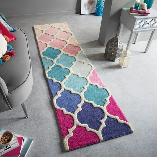 Covor tip traversă din lână Flair Rugs Rosella, 60 x 230 cm-image-1