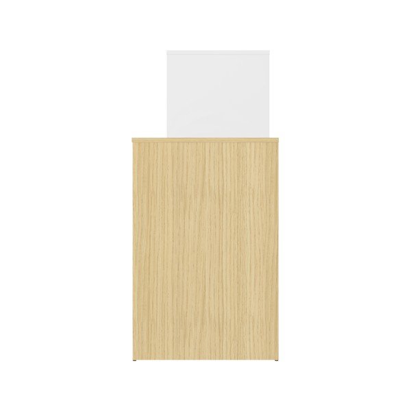 Birou cu blat cu aspect de lemn de stejar 130x50 cm Mitch TemaHome-image-4