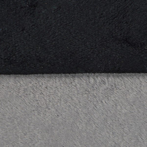 Pat pentru animale de companie gri pentru câini din piele întoarsă ø 50 cm Flakes – Love Story-image-3