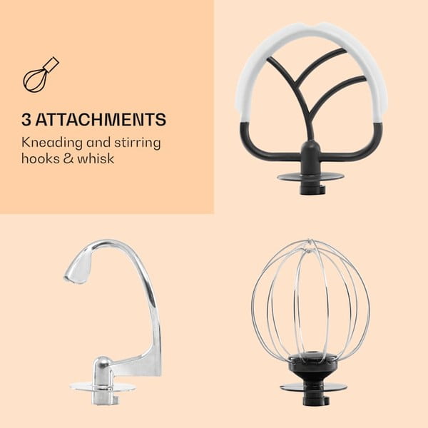 Robot de bucătărie Klarstein Bella Robusta, roșu-image-4