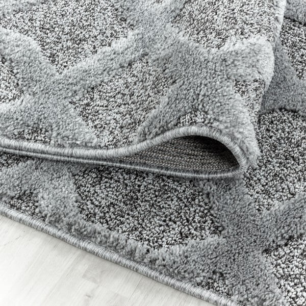 Covor gri rotund ø 160 cm Pisa – Ayyildiz Carpets-image-2