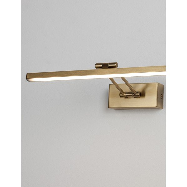 Aplică de perete alămie LED cu structură flexibilă din metal Marnell – Nova Luce-image-2