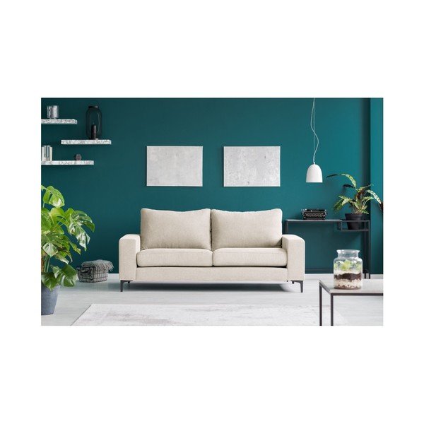 Canapea cu 3 locuri Kooko Home CANCAN, crem-image-2