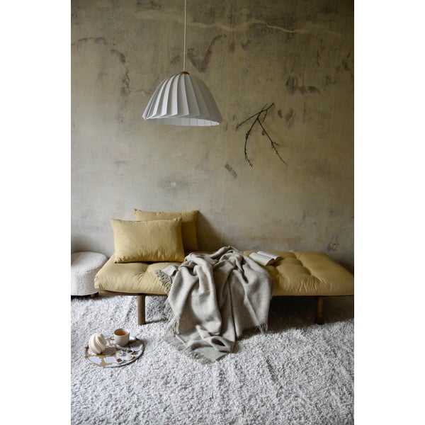 Canapea galbenă 200 cm Pace - Karup Design-image-1