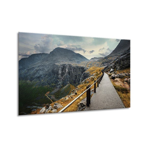 Tablou Styler Glasspik Views Norway Mountains, 80 x 120 cm-image-1