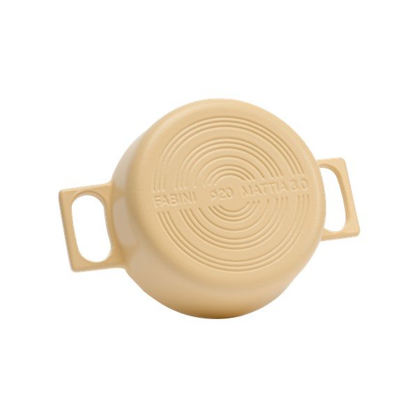 Cratiță cu capac din fontă 2 l adecvată pentru plita cu inducție Mattia 3.0 – FABINI-image-2