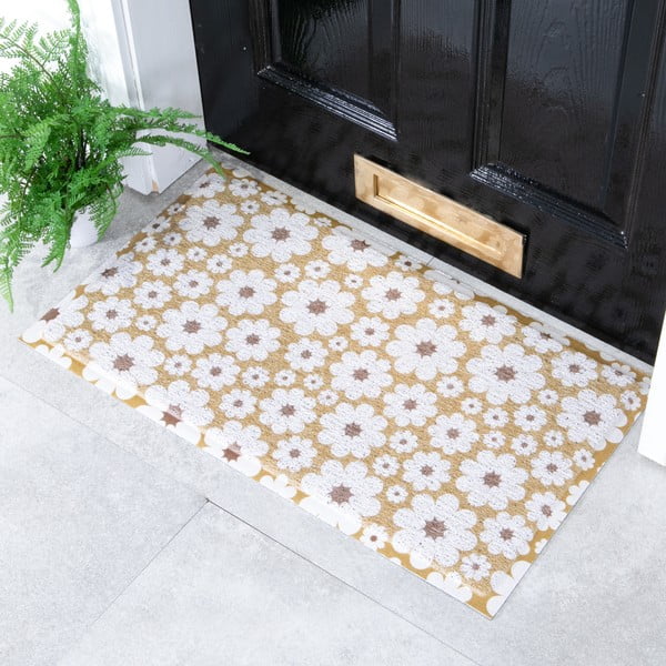 Covoraș de intrare 40x70 cm Flower – Artsy Doormats-image-1