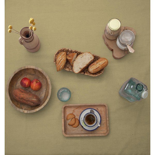 Față de masă Really Nice Things Beige, 140 x 140 cm-image-2