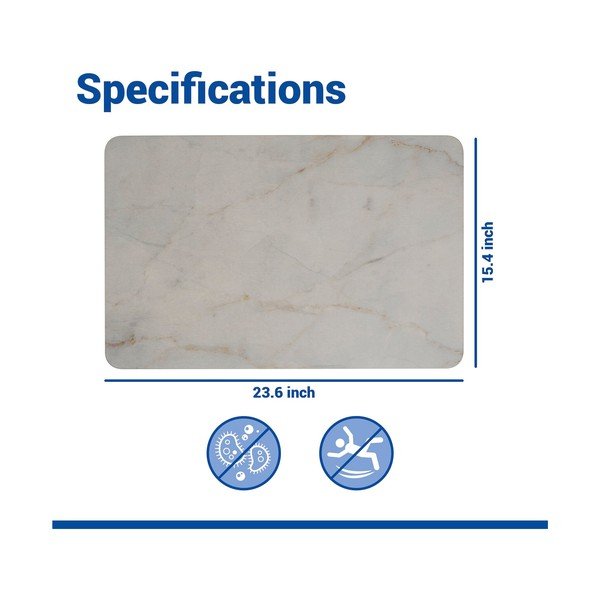 Covoraș de baie taupe din diatomit 39x60 cm Itamos – Wenko-image-3