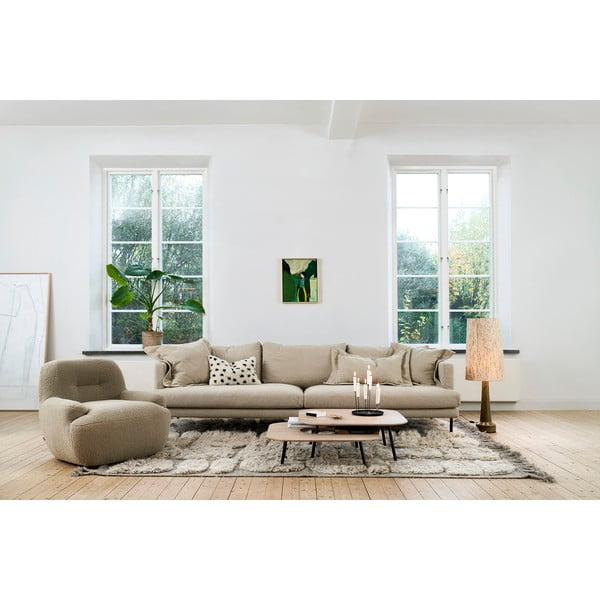 Canapea bej 277 cm Britt – Sits-image-1