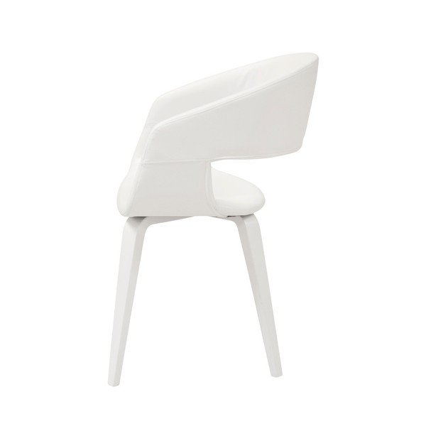 Scaun dining Interstil Nova, alb-image-1