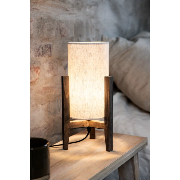 Veioză bej cu abajur textil (înălțime 33,5 cm) Eruca – Markslöjd-image-2