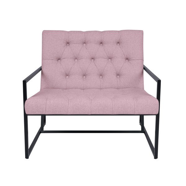 Fotoliu Mazzini Sofas Aster, roz deschis-image-4